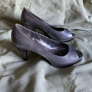 Silver Heels Size 9